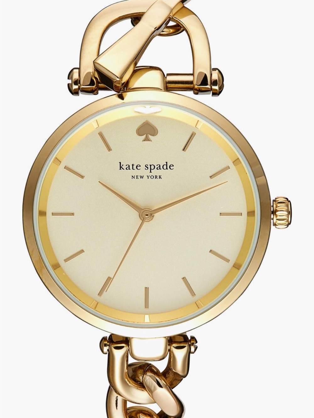 Beautiful Kate Spade Gold Chain Bracelet Watch in brand-new condition.